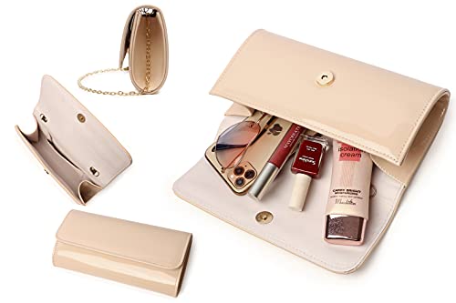 Image of Women Patent Leather Wallets Fashion Clutch Purses Evening Bag Many colors Handbag