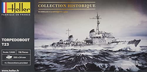 Torpedoboot T23 Heller 81011 maquette bateau de guerre plastique
