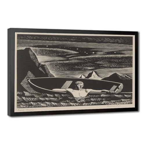 Toile Deep Water Rockwell Kent pour créer un espace bureau apaisant