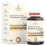 Muscle Recovery Supplement | Plant-Based Muscle Relaxer for Post-Workout Inflammation Support, with Organic Turmeric, Frankincense & Nopal Cactus | 60 Capsules by Sana Herbal