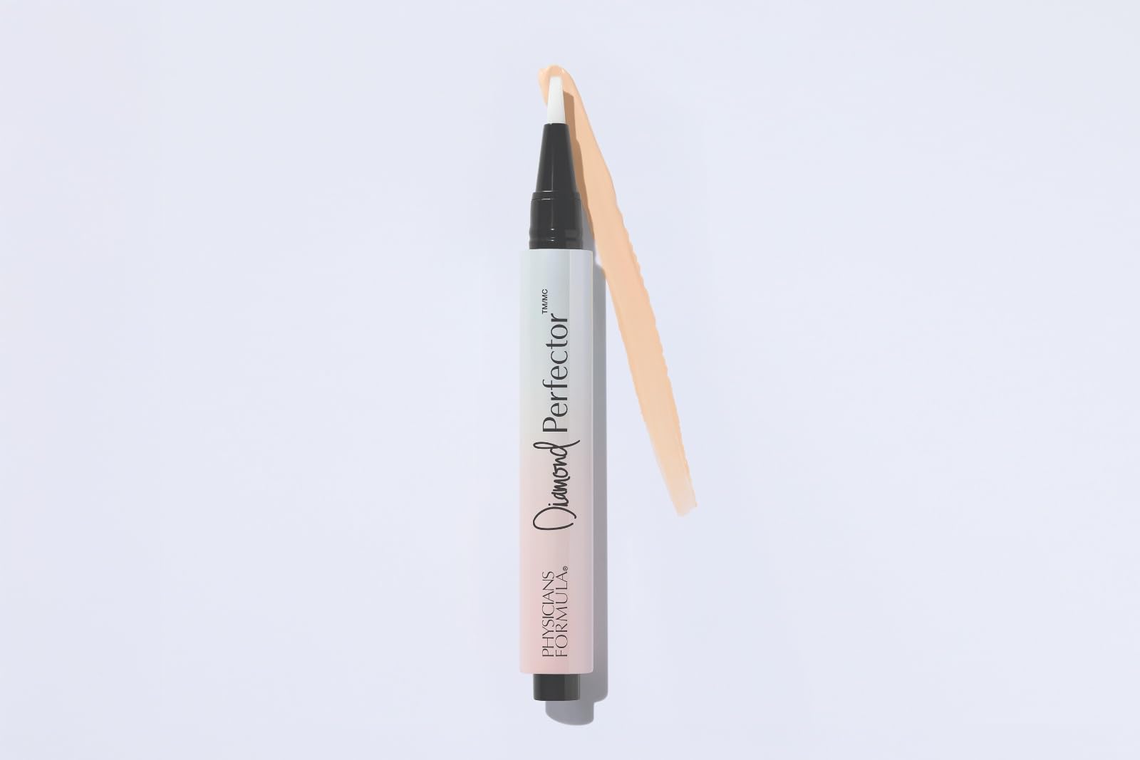 Physicians Formula, Mineral Wear Diamond Perfector Illuminator and Concealer, Infuso con Vitamina E, Illumina, Solleva e Copre, Effetto Soft-Focus, Tonalità Fair-to-Light