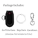Case Cover and Accessories for Go-Tcha Keychain - With Glitter Black Keychain Carabiner by Logity.