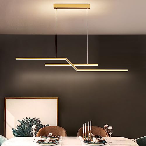Luminaire de salle à manger moderne LED dimmable pour supprimer les zones d'ombre sur table