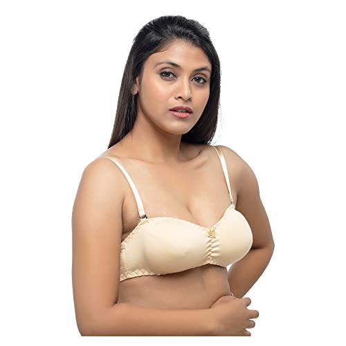 Image of Daisy DEE Women Cotton Seamless Full Coverage Non-Padded Wirefree T-Shirt Bra - - ENCHANTIC