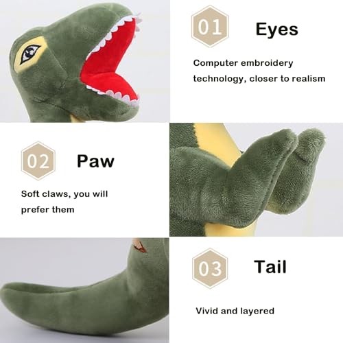 Image of Stuffed Animal Dinosaur Plush Toy Stuffed Animal Pillow Cushion Softness 35cm Plush & Stuffed Toys