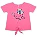Hello Kitty Girls 2- Piece Fashion Tee Shirt and Active Bike Short Set with Top and Fashion Tight Shorts Summer Clothes for Little Girls (Pink, 4T)
