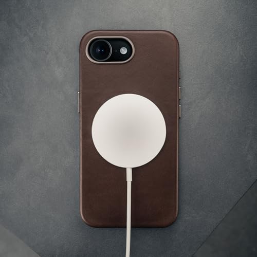 Funda iPhone 17e parachoques delgada TORRO cuero natural compatible MagSafe 3