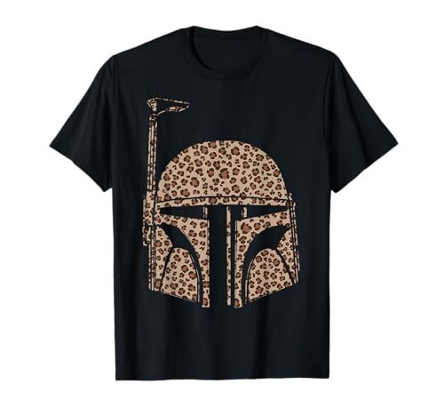T-shirt Star Wars Boba Fett imprimé guépard idéal pour vos sorties urbaines