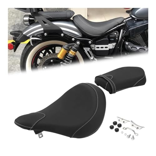 Moto siège deux places coussin de siège PU pour XV950 XVS 2013