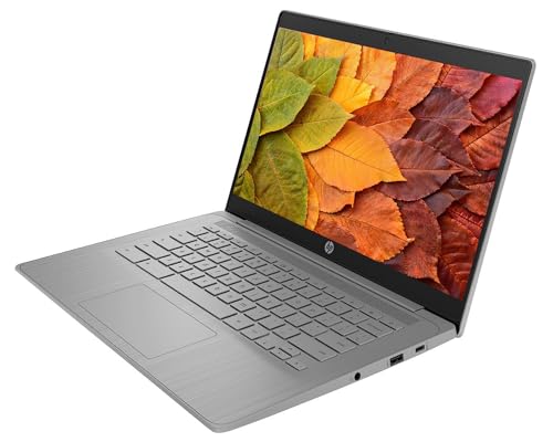 Image of HP Chromebook Laptop Computer, 14 inch HD Display Chromebook Laptops, Intel Celeron CPU, 4GB RAM|192GB(64GB eMMC+128GB Card), Wi-Fi, Webcam, Chrome OS, Long Battery Life, for Student|Business, LE Cable