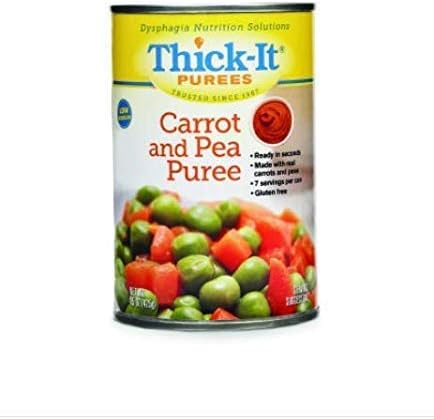 Thick-It Carrot and Pea Puree 15 oz. Can
