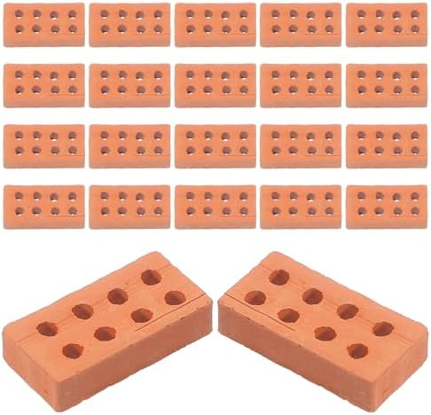 SOLUSTRE 50Pcs Modelos De Simulação De Tijolos De DIY Modelos De ...