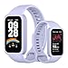 XIAOMI Smart Band 9 Active - Pulsera de Actividad, autonomía de hasta 18 días, Pantalla TFT de 37mm con tasa de refresco de 60 Hz, 5ATM, Android/iOS, Morado