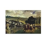 エドゥアール・マネ、【ブーローニュの森の競馬】、希少な額装用画集より エドゥアール・マネ、【バルコン】、希少な額装用画集より、状態