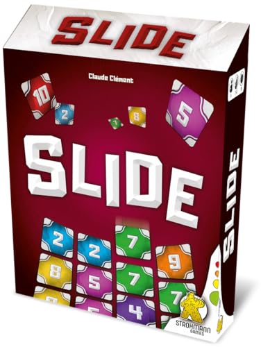 Strohmann Games, Slide, Familienspiel, Kartenspiel, 2-6 Spieler, ab 7+ Jahren, 15 Minuten, Deutsch