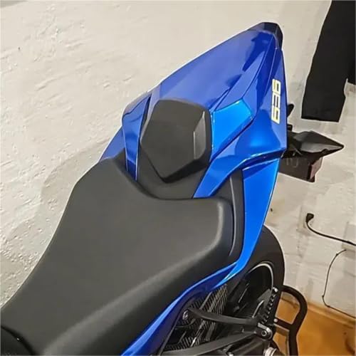 Capot de selle moto aérodynamique rigide bleu pour Kawasaki ZX6R Ninja 636