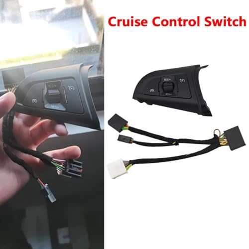 Botón de volante con control de crucero e interruptor de audio para Cruze 2009-2014 2