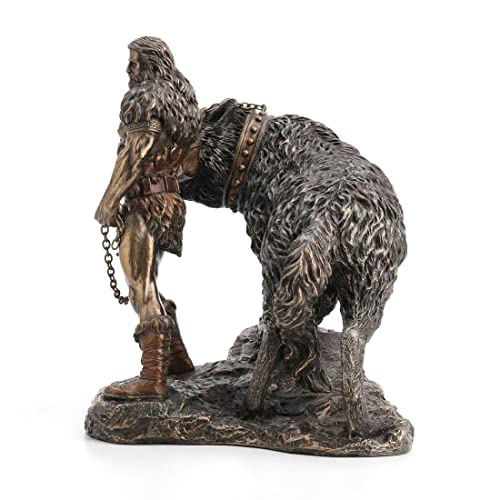 Estatua Veronese Dios Nórdico de la Victoria Tyr 9 pulgadas miniatura 7
