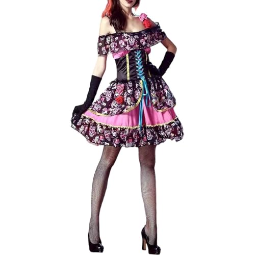 Disfraz de Halloween para mujer tipo Lolita ideal para fiestas de disfraces y carnaval