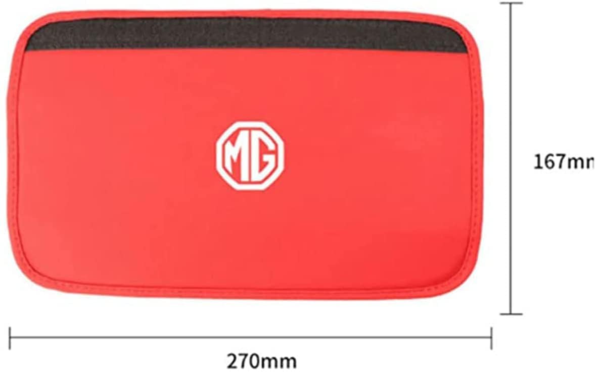 Greb 2 Pièces Voiture ProtèGe Ceinture Pour MG3 / MG4 EV / MG5 / MG6 / MG HS/MG ZS ZS EV, Rembourrage De Ceinture De Sécurité Confortable Respirant Accessoires Auto,B-Red