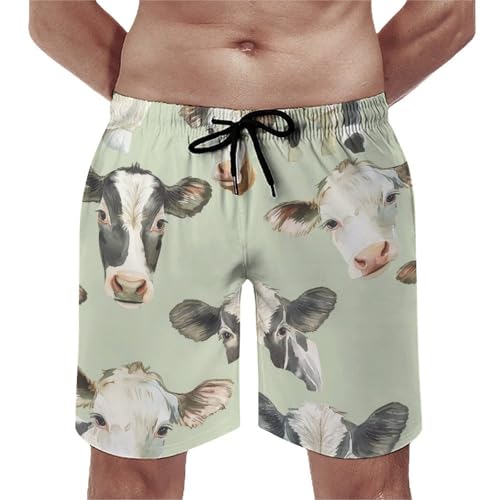 Maillots de bain pour hommes et board shorts à motifs dinosaures mignons pour la plage