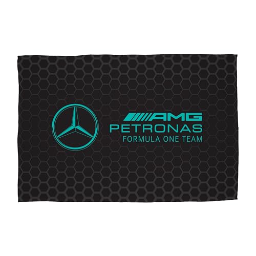 Character World Mercedes AMG Petronas Official Fleece Blanket | Super Soft Warm Black Throw, Stealth Formula One Design | Perfect For The Bedroom, Camping & Sleepovers 100 x 150cm, MAPTLTFL001UK Character World Mercedes AMG Petronas Official Fleece Blanket | Super Soft Warm Black Throw, Stealth Formula One Design | Perfect For The Bedroom, Camping & Sleepovers 100 x 150cm, MAPTLTFL001UK