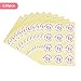 Original Design 120PCS Baby Shower Stickers,Thanks for Showering US,1.5inch Girl Boy & Gender Neutral Round Shower Stickers