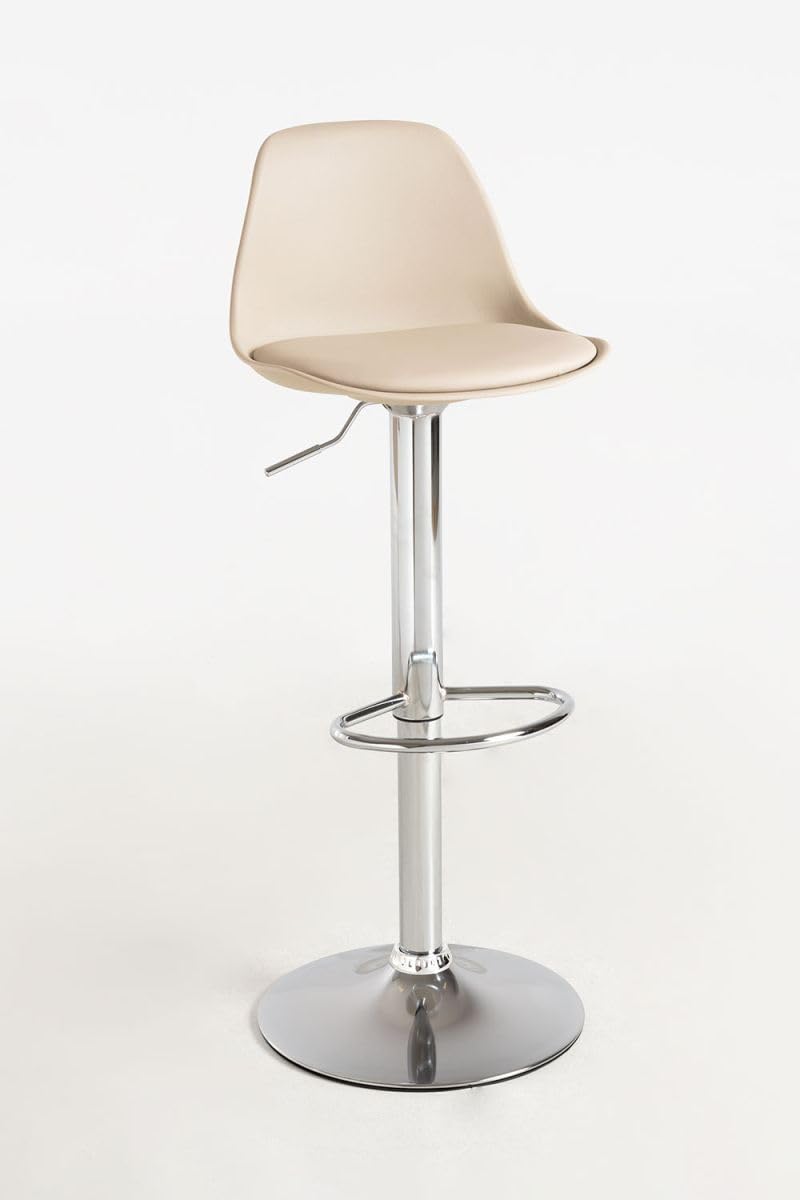 Regalos Miguel - Taburetes Cocina - Taburete Tulipa - Beige