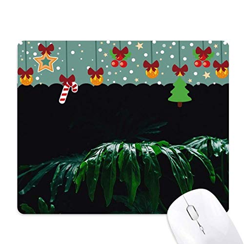 Alfombrilla de ratón con diseño de plantas y hojas para ordenador portátil y PC