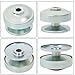 Go Kart Torque Converter Kit 40 Series Clutch Pulley Driver Driven 8 to 16HP Engines Clutch Pulley Driver Driven Replacement for Predator 420cc GX 340 390 Manco