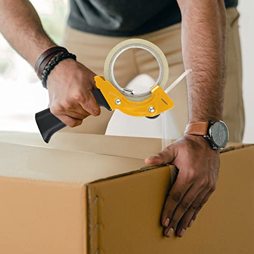 Acrux7 2 PCS 2 Inch Packing Tape Gun, Rapid Replace Packing Tape Dispenser Guns with Ergonomic Grip, Handheld Tape Gun Dispenser Heavy Duty Tapes Sealing Cutter for Carton Packaging, Boxes Sealing by Acrux7 - Used condition - Image 6