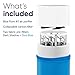 Blueair Blue Pure 411 Air Purifier for Home 3 Stage with Washable Pre-Filter, Particle, Carbon Filter, Captures Allergens, Viruses, Odors, Smoke, Mold, Dust, Germs, Pets, Smokers, Small Room
