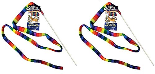 Cat Dancer Products Rainbow Cat Charmer. 2 Count