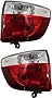 Evan-Fischer Tail Light Assembly Compatible with 2011-2013 Dodge Durango Outer Set of 2 Passenger and Driver Side