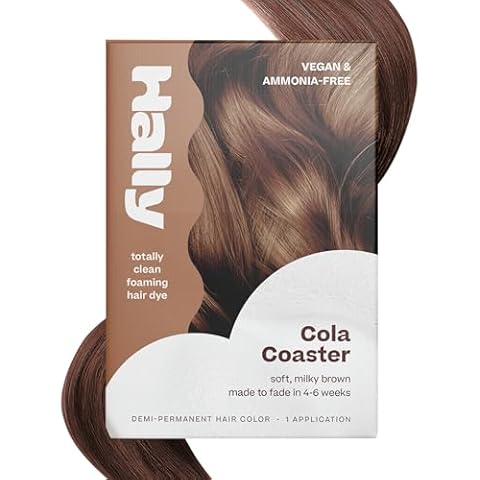HALLY Color Cloud Foaming Hair Dye Kit Cover
