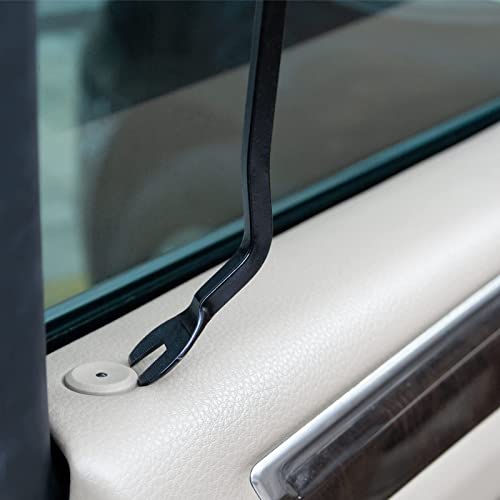 Eldhus 5 Pcs Car Trim Removal Tool Kit Upholstery Tools, Auto Clip Removal Pry Tool For Door Dash Dashboard Panel Fastener Remover, Push Pin Puller Body Repair Tools, Blue #TOP6