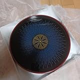 山中漆器 青毛彫 お盆 直径30cm