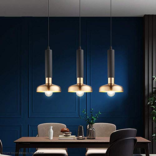 Éclairage de Plafond en Fer Noir E27 Style Rétro pour Restaurant et Loft - 3