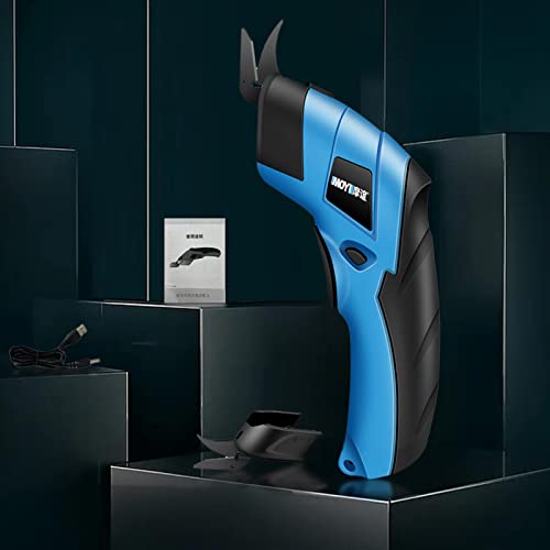 Przenośne elektryczne nożyczki USB do cięcia dywanów nożyce do szycia tkanina do cięcia, styl 2