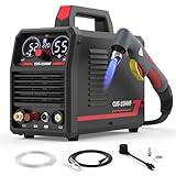 YESWELDER CUT-55NHF Plasma Cutter, Non-High Frequency Non-Touch Pilot Arc, 55 Amp 110/220V Dual Voltage, Large Digital Display Plasma Cutting Machine