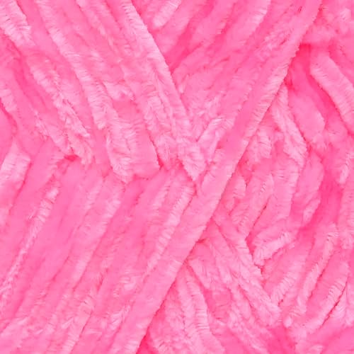 Image of M.G Chunky Velvet Yarn, Gulmarg XV 100 GMS - Best Used with Knitting and Crochet Needles - Wool Yarn for Knitting - M Art-BACC