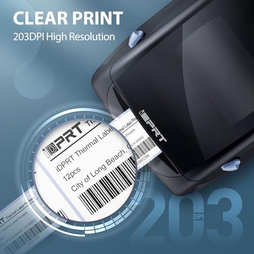 iDPRT-Label-Printer-SP310-Thermal-Label-Maker-with-Auto-Label-Detection-1-315-Print-Width-for-Home-OfficeSmall-Business-Suitable-for-Barcode-Address-Filling-and-Storing-Support-WindowsMac