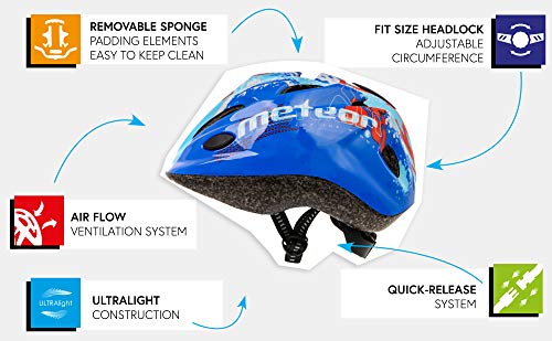 Casque Vélo Enfant VTT et VTC Unisexe Casque de Cyclisme de Réglable de Sport pour BMX Skate Scooter Patines Conçu pour la Sécurité des Utilisateur HB 5-6 - Image 3
