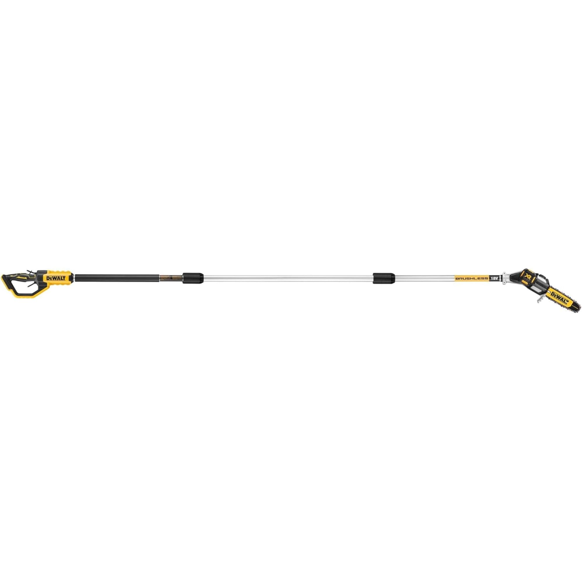 Dewalt 18V Akku-Hochentaster DCMPS567N (bürstenlos, bis zu 3 Meter Arbeitslänge, Schwertlänge 20cm, automatische Kettenschmierung, inkl. Zubehör, Lieferung ohne Akku & Ladegerät)