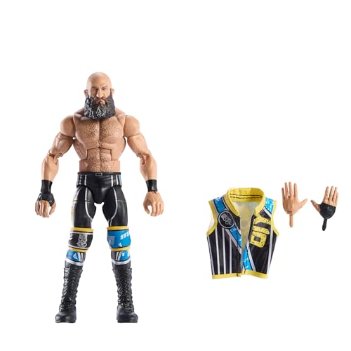 Mattel Wwe Elite Collection - Tommaso Ciampa, Personaggio Collezionabile Series 114, Action Figure Articolata E Con Mani Intercambiabili, Giocattolo P