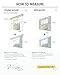 Yoolax Custom XL Smart Sliding Blinds, Motorized Panel Compatible With Alexa, Blackout Vertical for Glass, Patio, Closet Doors, Grid Light Gray