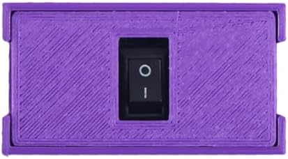 Minhe RJ11 Switch Connector for Telephone, Fax Machine and ADSL Modem - Control Line On/Off with Sleep Mode, Child Safety & Power Saving Function, Purple - 5