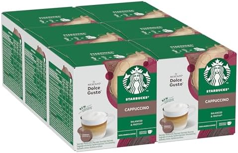 STARBUCKS Cappuccino by Nescafé Dolce Gusto Coffee Pods 72 Caps
