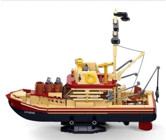 Miniatura 2 de General Jim's The Great Shark - Juego de bloques de construcción modulares para adolescentes y adultos