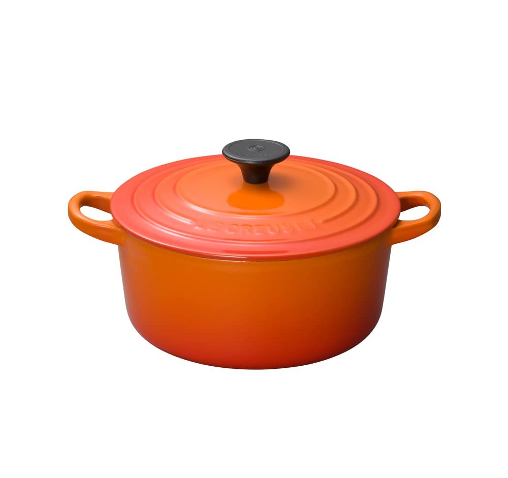 Amazon｜ル・クルーゼ(Le Creuset) 鋳物 ホーロー 鍋 両手鍋 鉄鍋